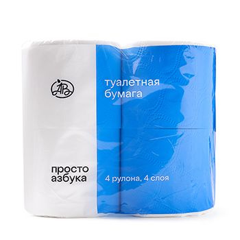 Просто Азбука Туалетная бумага купить на OZON по низкой цене (1277473614)
