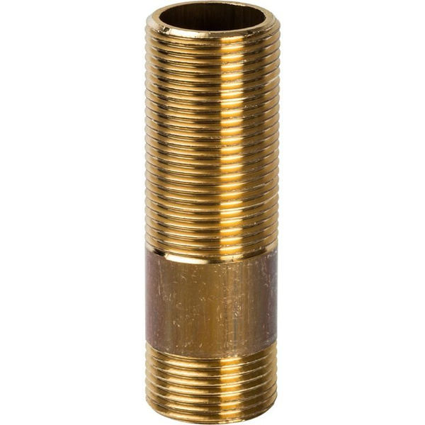 Сгон латунный 1/2"x100 сантехнический 4 шт ФУМ лента 10 м, SFT-0032 ...