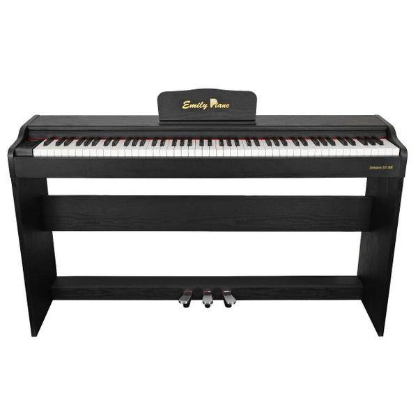 Цифровое фортепиано EMILY PIANO D-51 BK (Корпусное с педалями) - купить ...