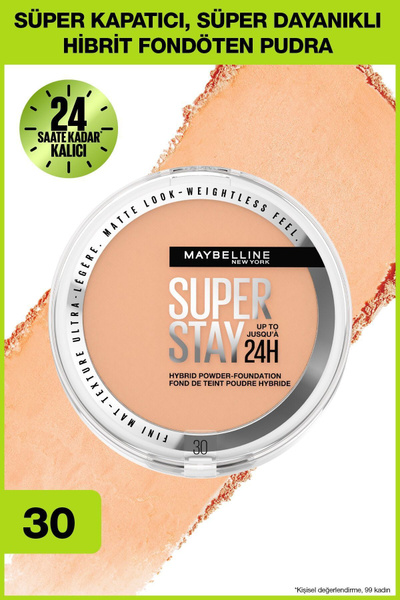 Гибридная пудра Maybelline New York Superstay-основа - 30 - купить с ...