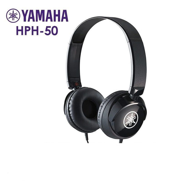 Компактные закрытые наушники Yamaha HPH-50B, специальные наушники для ...