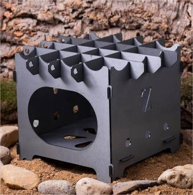 Печь полевая походная разборная средняя - купить по выгодным ценам в ...