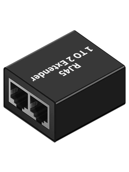 Переходник для кабеля RJ45 1F/2F Ethernet - купить с доставкой по ...