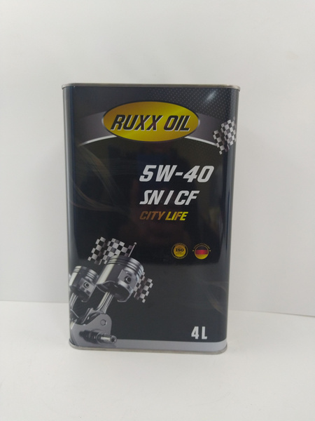 Масло моторное RUXX OIL 5W-40 Синтетическое - купить в интернет ...