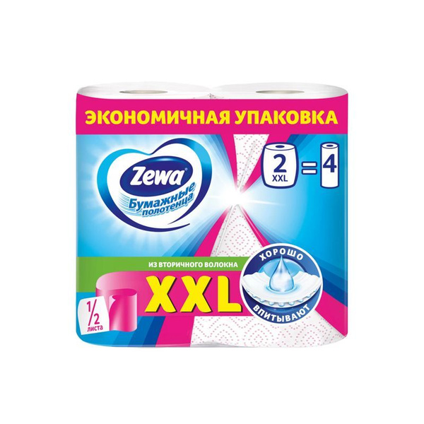 Zewa Бумажные полотенца, 2 шт. - купить с доставкой по выгодным ценам в ...