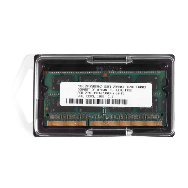 DDR3 2 ГБ оперативной памяти для ноутбука 2RX8 PC3-8500S 1066 МГц ...