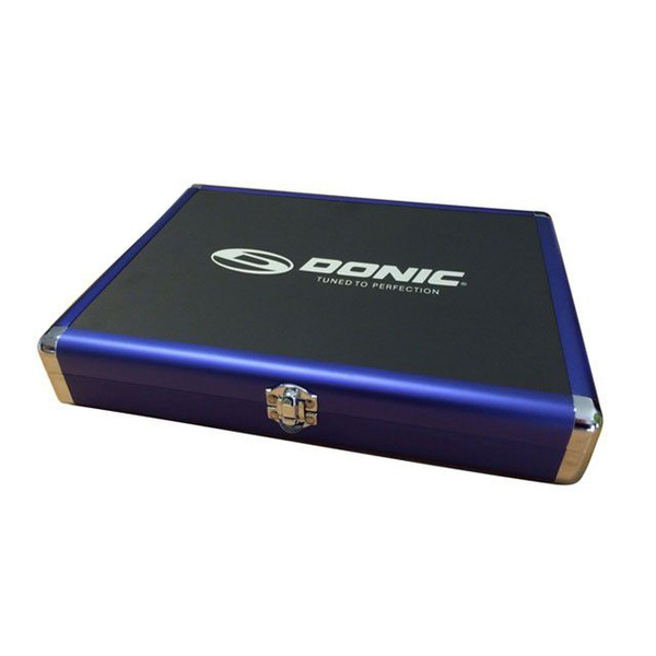 Donic Racket Case Чехол для ракеток н/теннис Case Donic Aluminium Box, Black/Blue ...