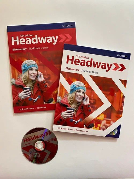 Headway Elementary (5th edition): учебник + рабочая тетрадь + диск ...
