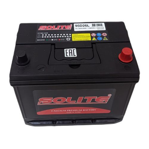 Аккумулятор автомобильный Solite 95D26L B/H_Обратная (-/+) купить по ...
