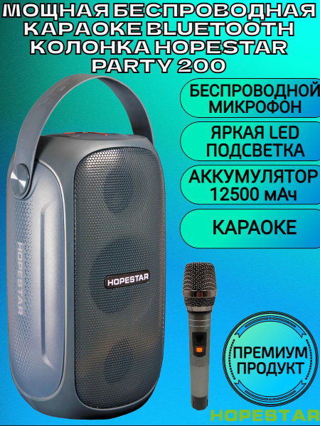 Беспроводная колонка HOPESTAR PARTY 200 - купить по доступным ценам в ...