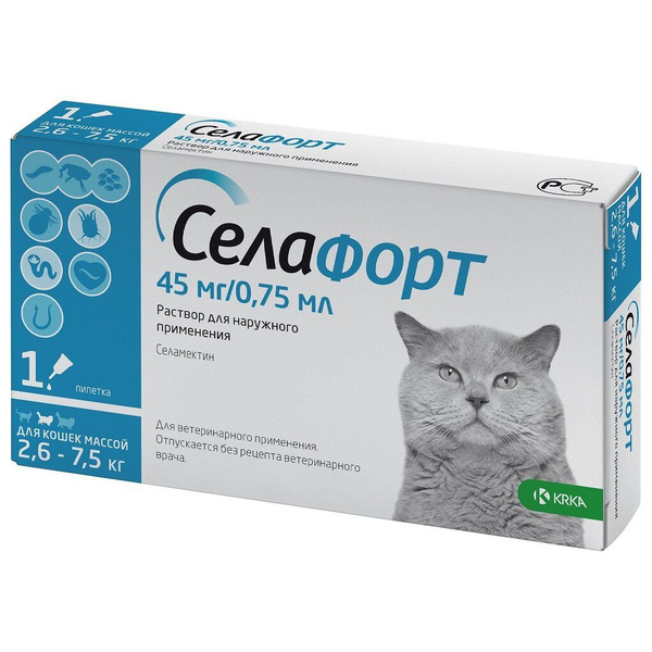 Селамектин для кошек
