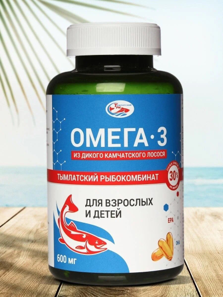 SALMONICA (Салмоника) Омега-3 из дикого камчатского лосося Банка "1000 ...