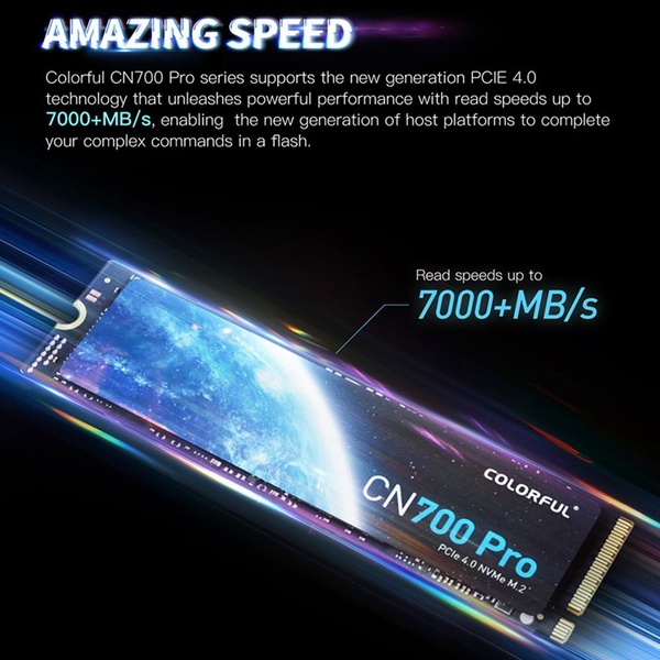 4 ТБ Внутренний SSD-диск Colorful 1JIOld (CN700 Pro 4TB) - купить по ...