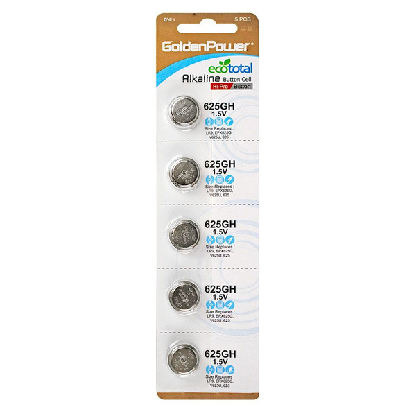 Батарейка GOLDEN POWER LR625GH V625U РЦ-53 BL-5 (5шт) - купить с ...