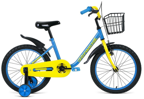 Велосипед детский Forward BARRIO (18" 1 ск.) голуб - купить по выгодной ...