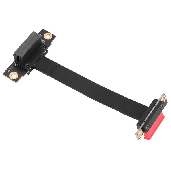 ROZK8- PCIE Cable Двойной 90-градусный прямоугольный PCIe 3.0 к X1 ...