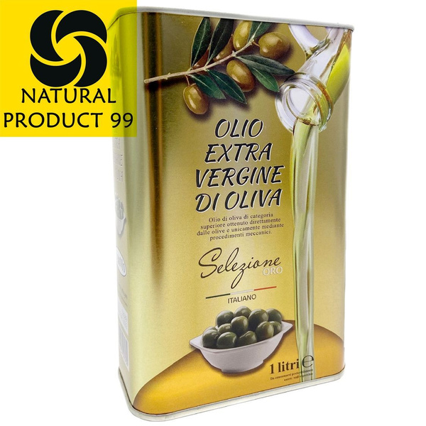 ОЛИВКОВОЕ масло Vesuvio Extra Virgin GOLD, 1 л - купить с доставкой по ...
