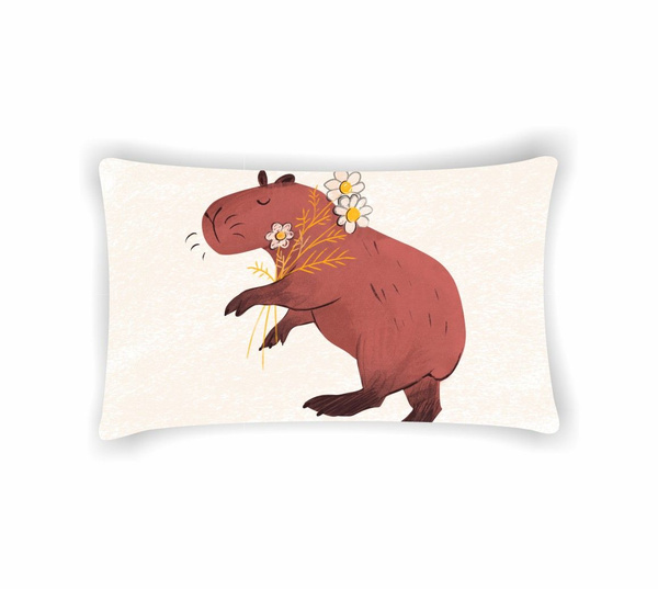 Подушка MIGOM Капибара, Capybara - 0002 29x40 - купить по низкой цене в ...