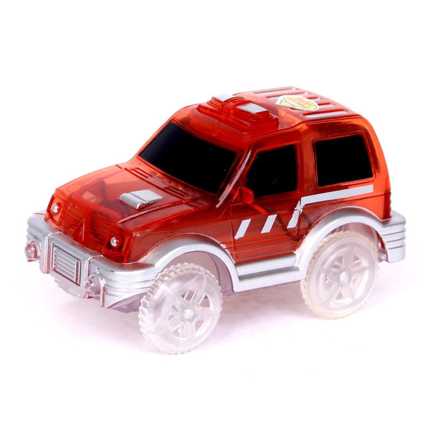 Машинка для гибкого автотрека Magic Tracks, цвет красный - купить с ...