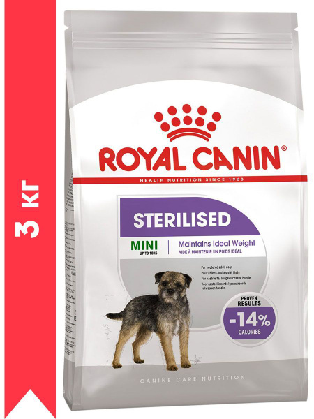 Сухой корм ROYAL CANIN MINI STERILISED ADULT для кастрированных и ...