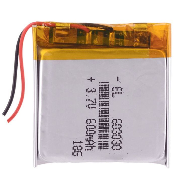Аккумулятор (батарея) 603030 600mAh 3,7v (30х30х6 мм) - купить с ...