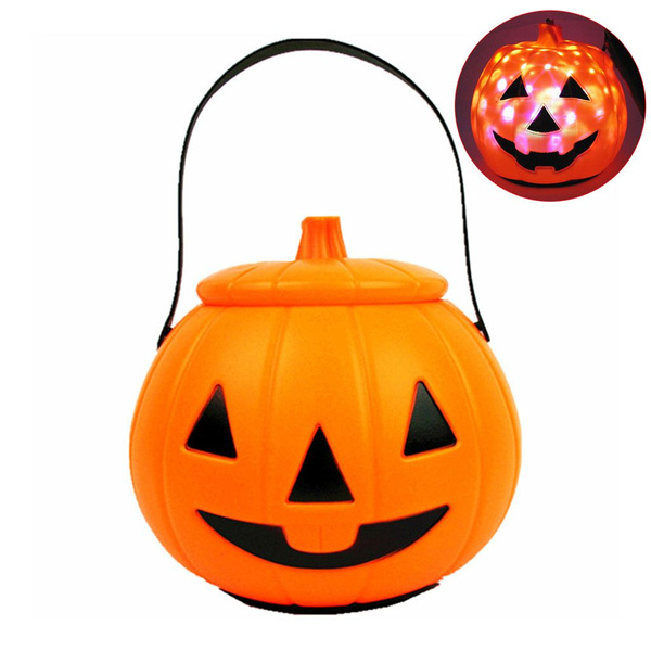 Музыкальная светящаяся тыква на Хэллоуин - С купить c доставкой на OZON ...