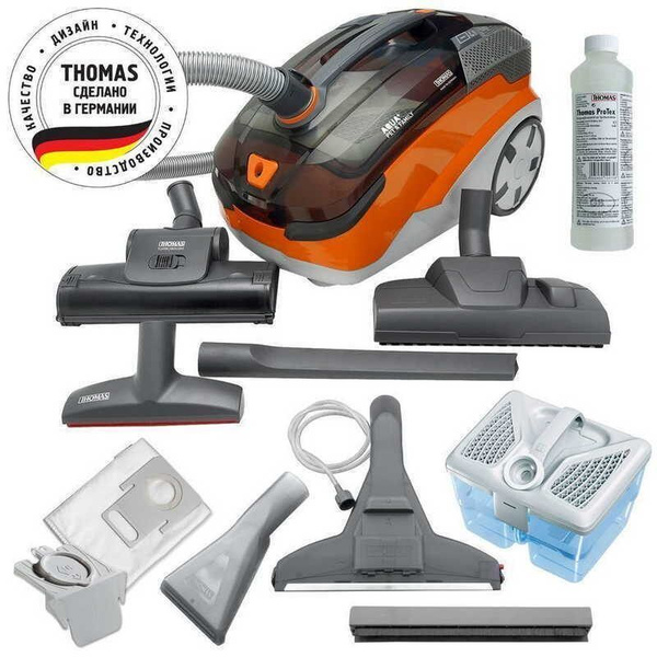 Моющий пылесос Thomas Pet & Family_341020 озон, серебристый, серый ...