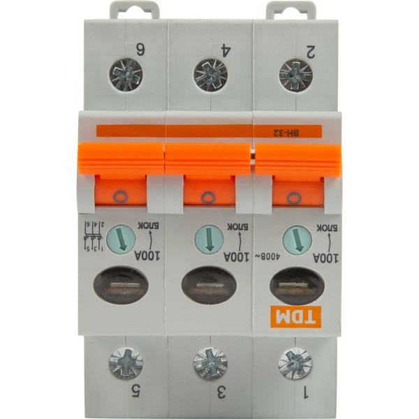 Купить Выключатель нагрузки TDM Electric ВН-32 3P 100 А по низкой цене ...