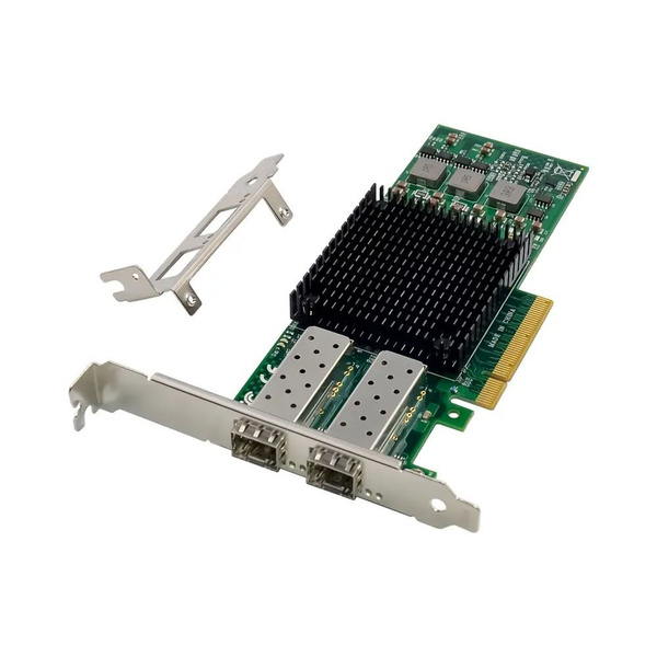Сетевая карта PCIe x8 (BCM57810), 2 x SFP+ 10Gbps Server NIC (ORIENT ...