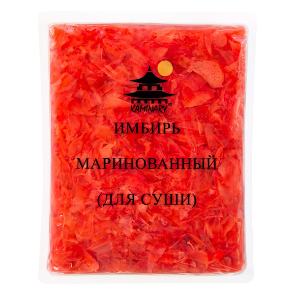 Имбирь маринованный розовый Kaminary, 1,25 кг - купить с доставкой по ...