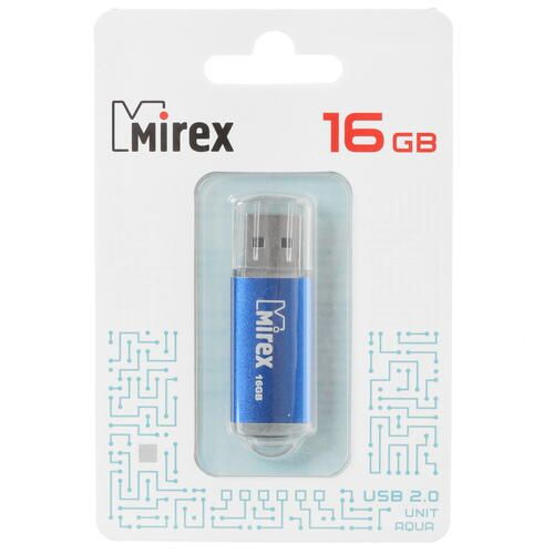 USB-флеш-накопитель Mirex Память USB Flash 16 ГБ Unit 13600-FMUAQU16 ...