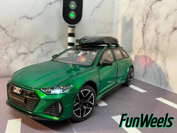 Детская игрушка металлическая Модель Ауди РС6 Авант ( Audi RS6 Avant ...