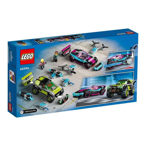 Лего City серия, LEGO Конструктор, лего 60396 Модифицированные гоночные ...