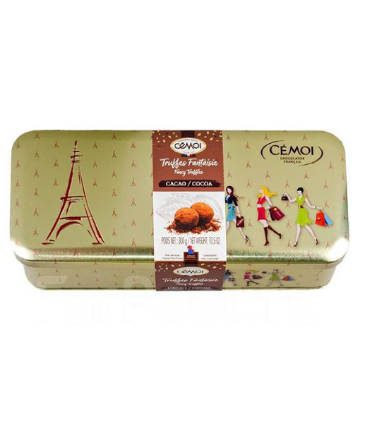 Конфеты Cemoi Truffes Fantaisie Cacao 300 г - купить с доставкой по ...