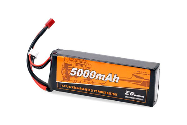 Аккумулятор ZD Racing 11.1V 5000mAh 35C 3S Li-PO для машин масштаба 1: ...