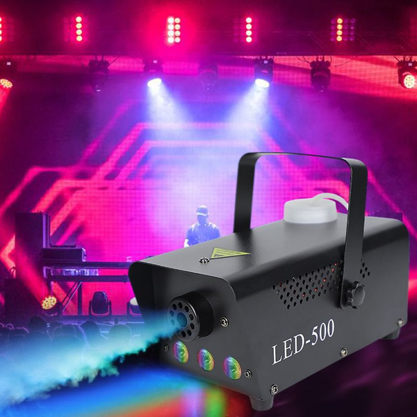 Дым-машина, генератор дыма LED-подсветкой, мощность 500 Вт (xmt-52 ...