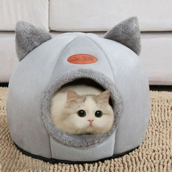 Домик для кошки, кота и котят мягкий до - купить с доставкой по ...
