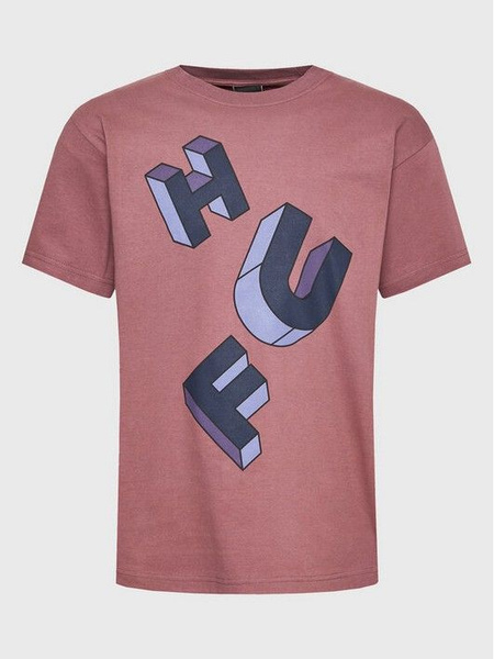 Футболка HUF, размер 50, цвет фиолетовый, 100% хлопок - купить по ...