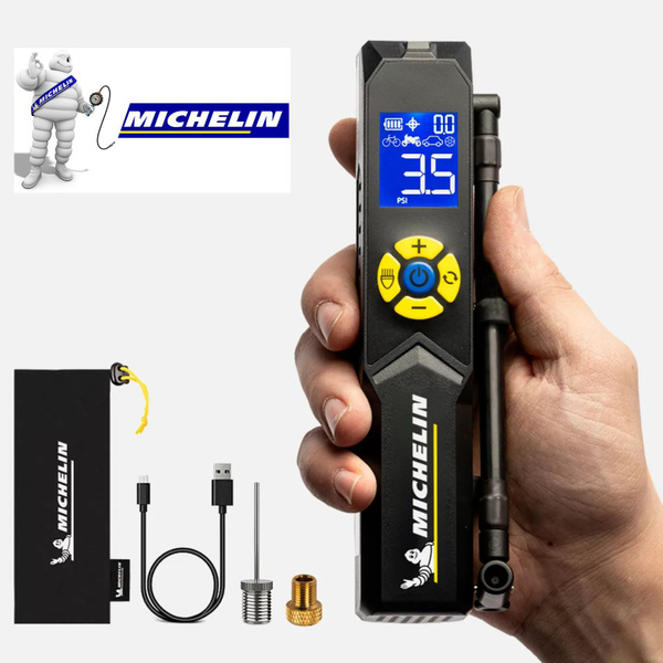Переносной насос для подкачки шин Michelin Mc33382, литий-ионный ...