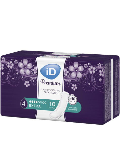 Урологические прокладки iD Premium Extra, 10 шт. - купить с доставкой ...