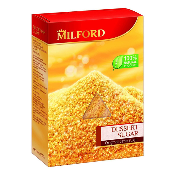 Сахар Milford Десертный кристаллический 500 г - купить с доставкой по ...