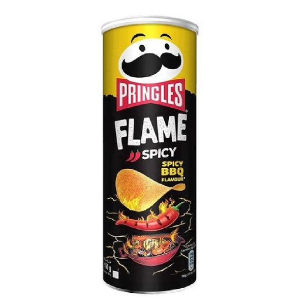 Чипсы принглс под микроскопом Чипсы Pringles Flame BBQ 160гр - купить с доставкой по выгодным ценам в интернет