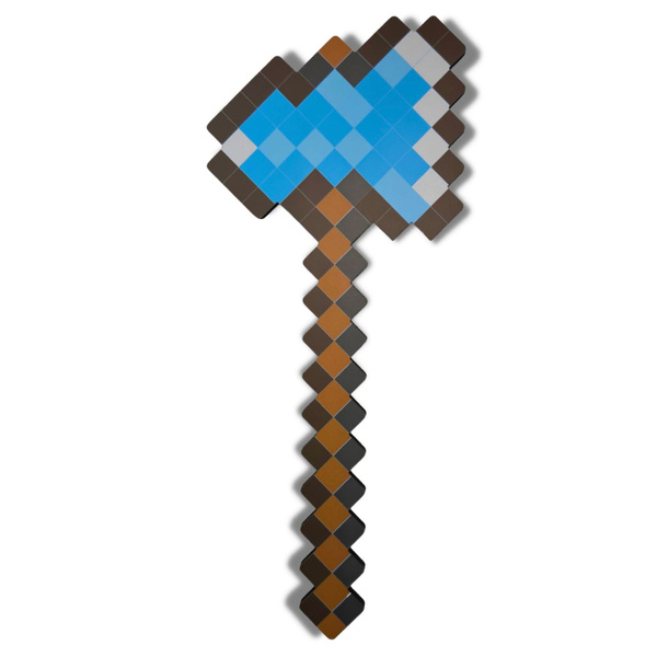 Топор пиксельный деревянный Minecraft - купить с доставкой по выгодным ...