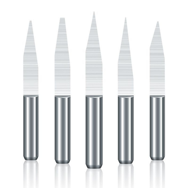 Концевая Гравировальная Фреза CMCP Гравер конический PCB для станка ЧПУ ...