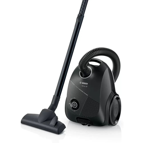Бытовой пылесос Bosch BGBS2BA1P, черный - купить по низким ценам в ...