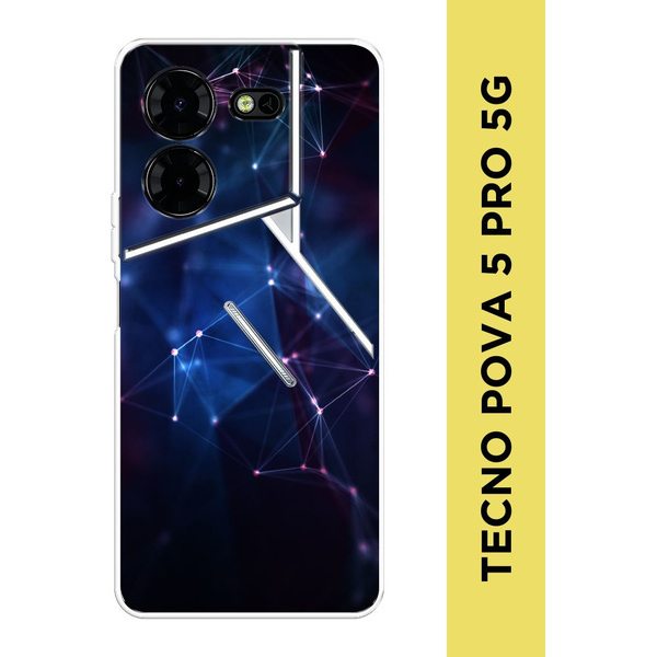Силиконовый чехол на Tecno Pova 5 Pro 5G / Текно Пова 5 Про 5G ...