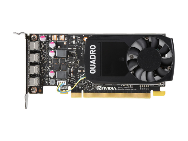 Видеокарта NVIDIA Quadro P1000, 4 ГБ - купить по низким ценам в ...