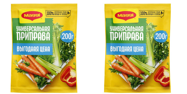 Maggi Приправа универсальная, Овощи, 200 г, 2 уп - купить с доставкой ...