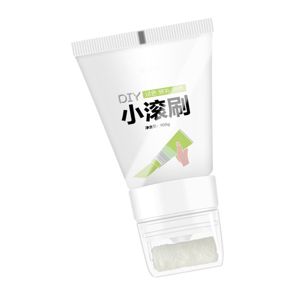 Малый валик для ремонта гипсокартона с латексной краской для стен 100г ...