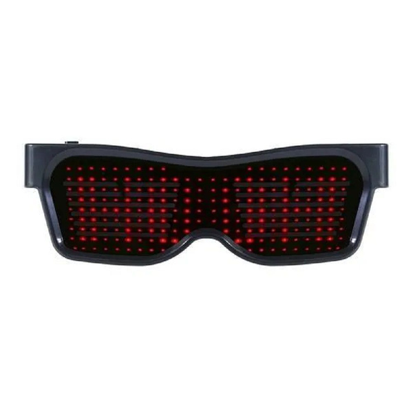 светящиеся очки с текстом Eyeglasses, красный купить c доставкой на ...